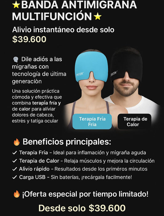 Banda Antimigraña Multifuncional